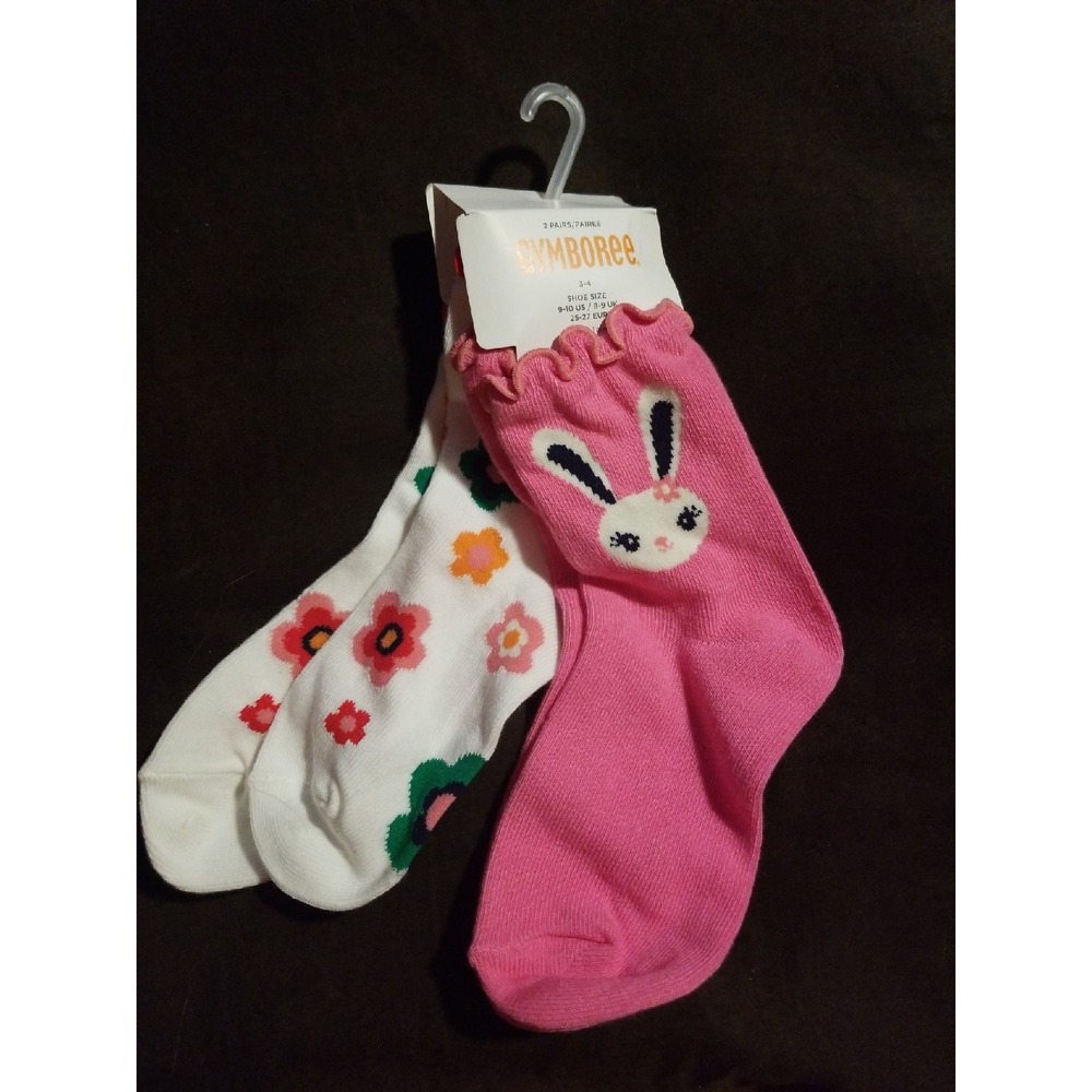 Gymboree smart little lady socks‎ 3 4 nwt